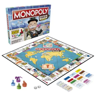 Juego De Mesa Monopoly Viaja Por El Mundo - 