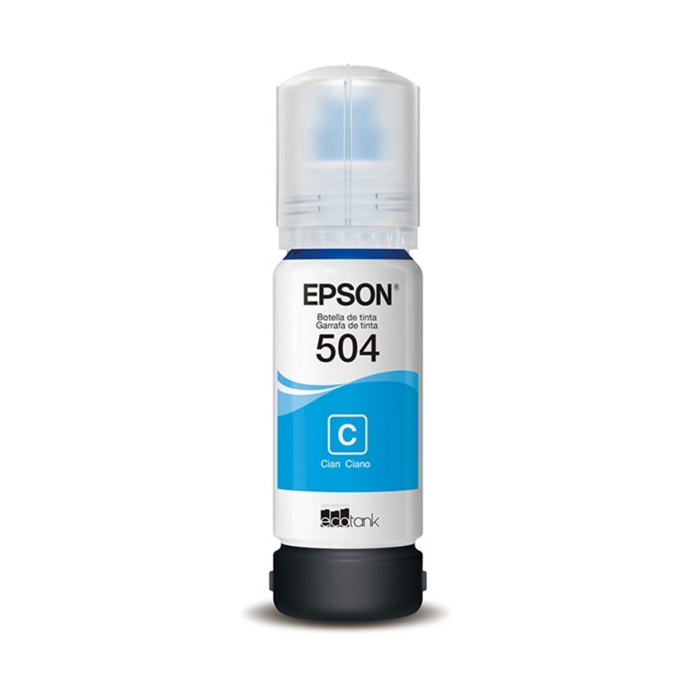 Botella de Tinta antiderrame EPSON T504220- Cian