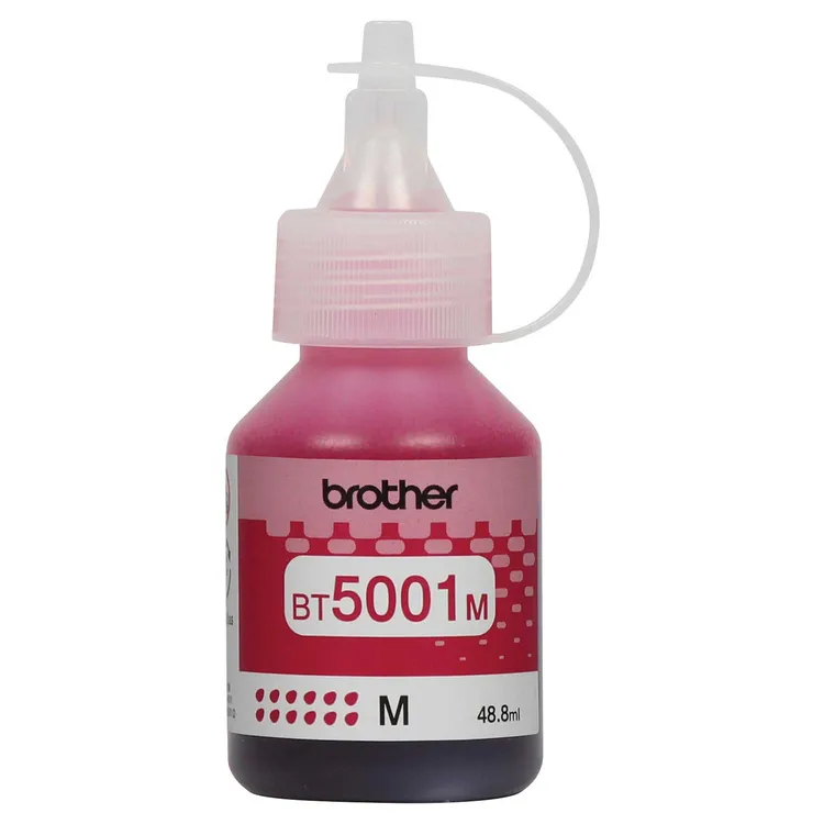 Botella de Tinta BROTHER BT5001M Rojo