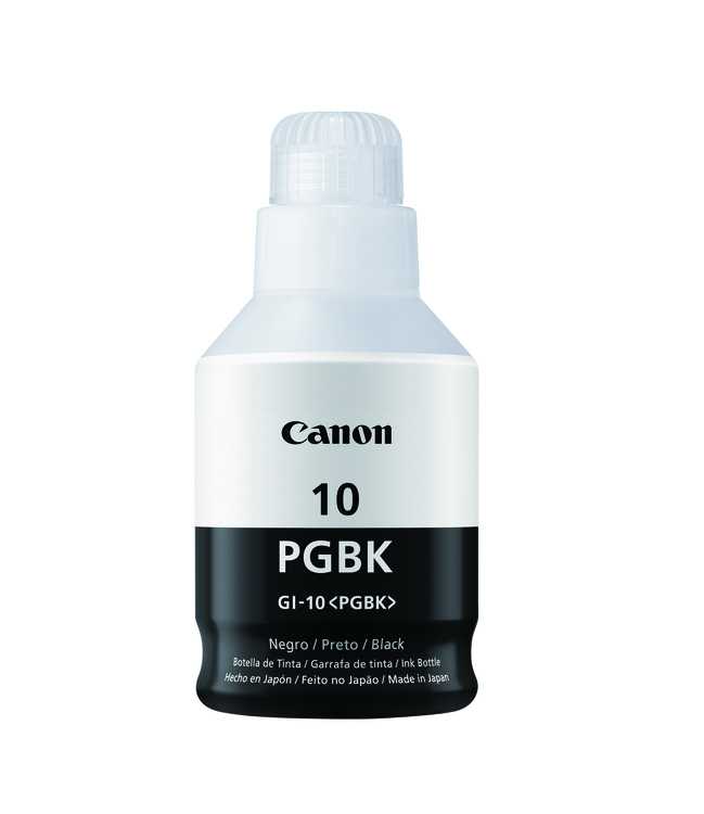 Botella de tinta CANON GI-10BK Negro