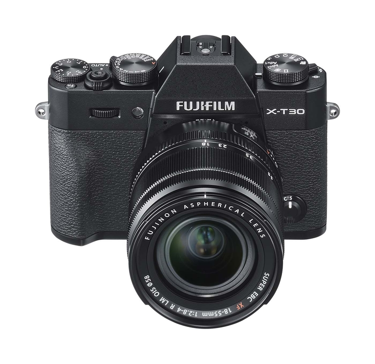 Cámara Fotográfica FUJIFILM X-T30 XF 18-55 Negro
