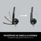 Audífonos de Diadema LOGITECH Alámbricos On Ear H390 USB Negro