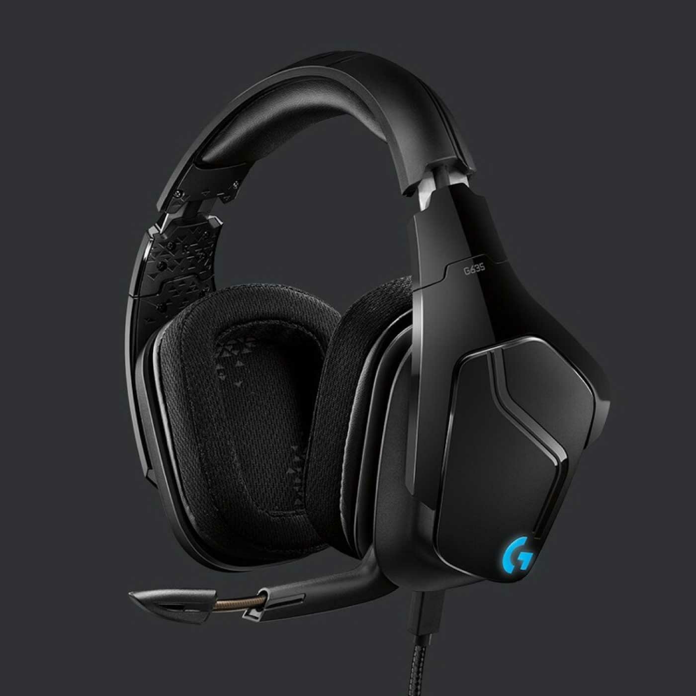 Audífonos de Diadema LOGITECH Alámbricos Over Ear Gaming G635 7.1 Negro