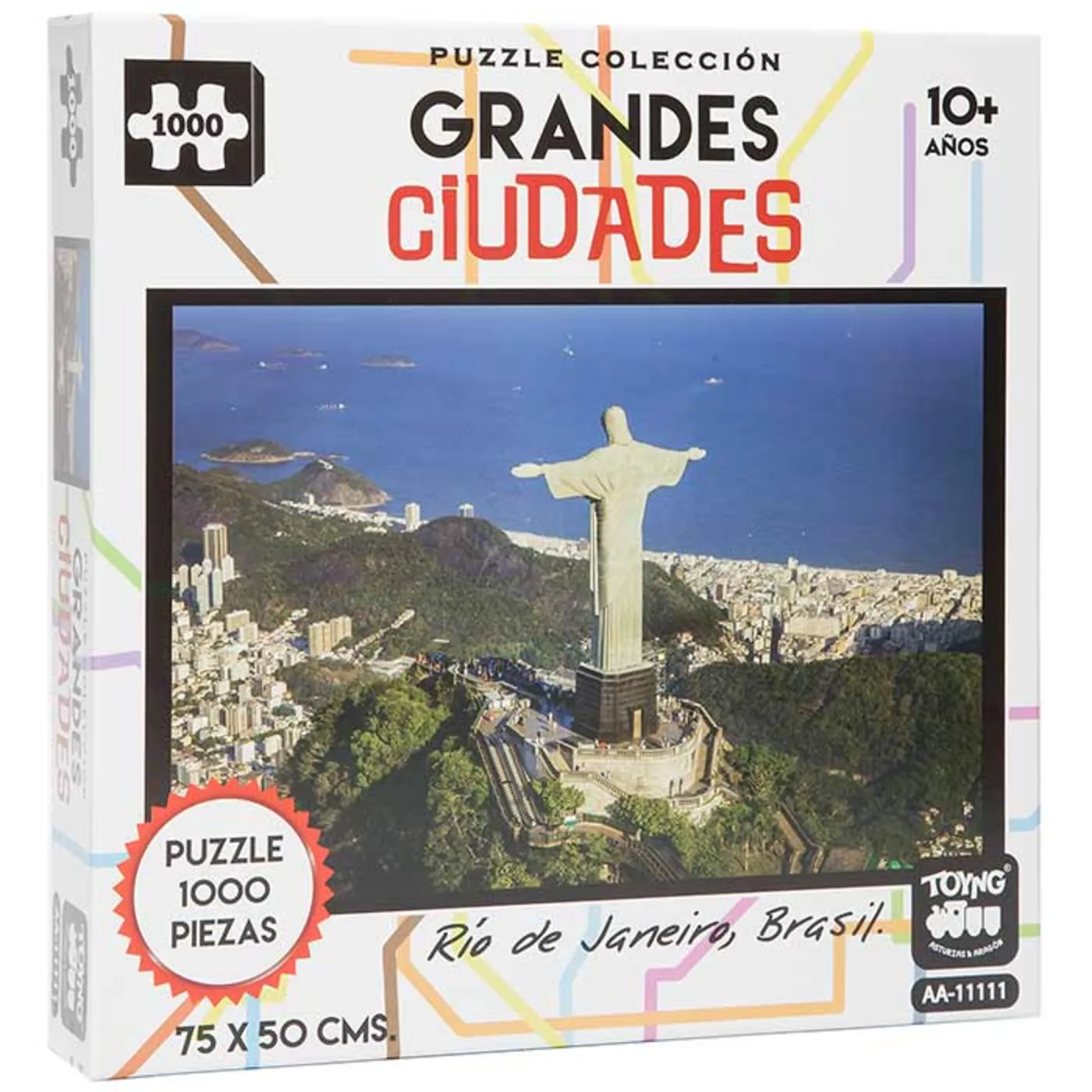 Rompecabezas 1000 Piezas Rio de Janeiro TOYNG
