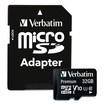 Memoria Micro SD VERBATIM + Adaptador 32GB Class10 - 