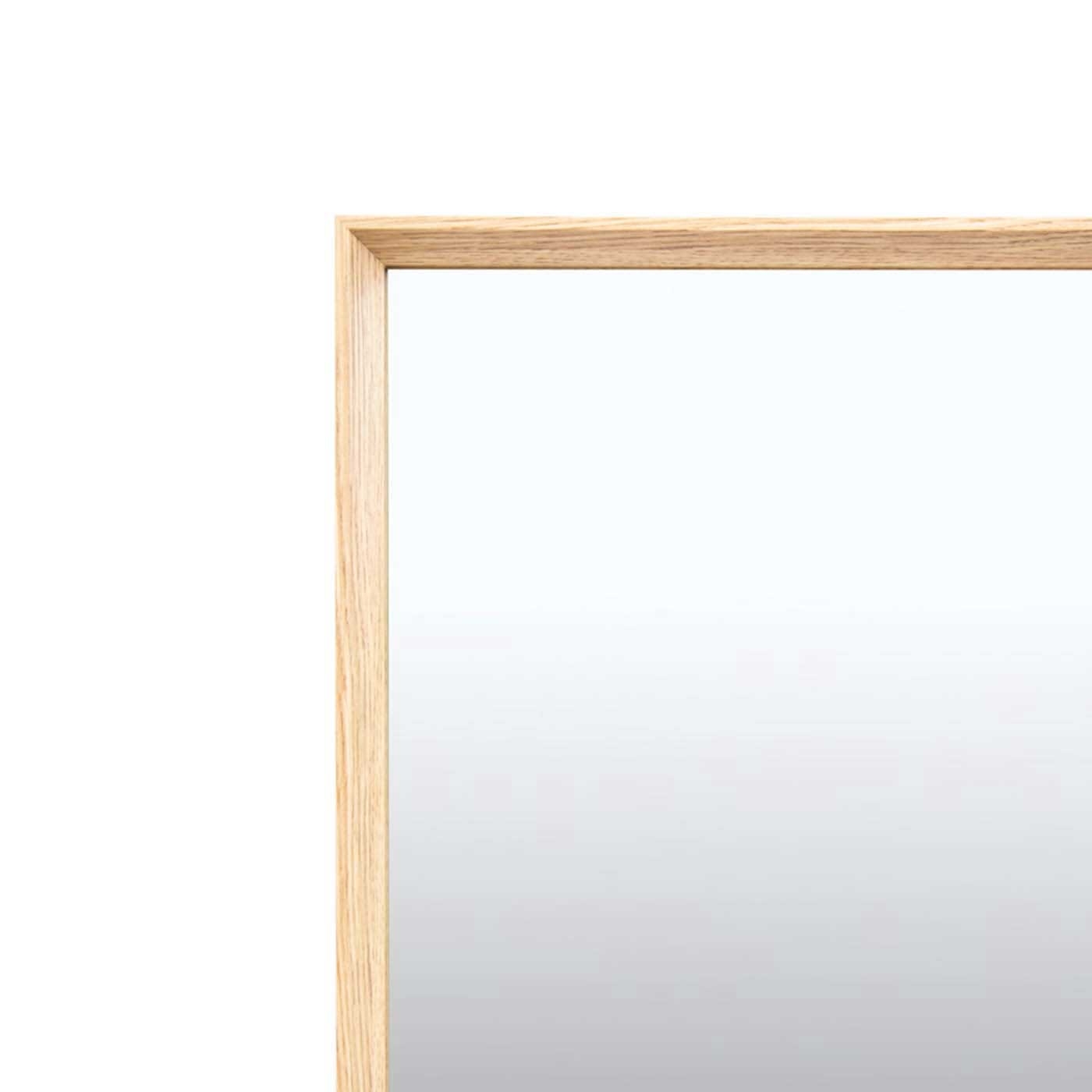 Espejo de Pared FREE HOME con Marco en Madera 32 x 42 cm Natural