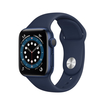 Apple Watch Series 6 de 40 mm Caja de Aluminio en Azul, Correa Deportiva Azul Marino Intenso - 