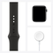 Apple Watch Series 6 + Cellular 44 mm Caja de Aluminio en Gris Espacial, Correa Deportiva Negra