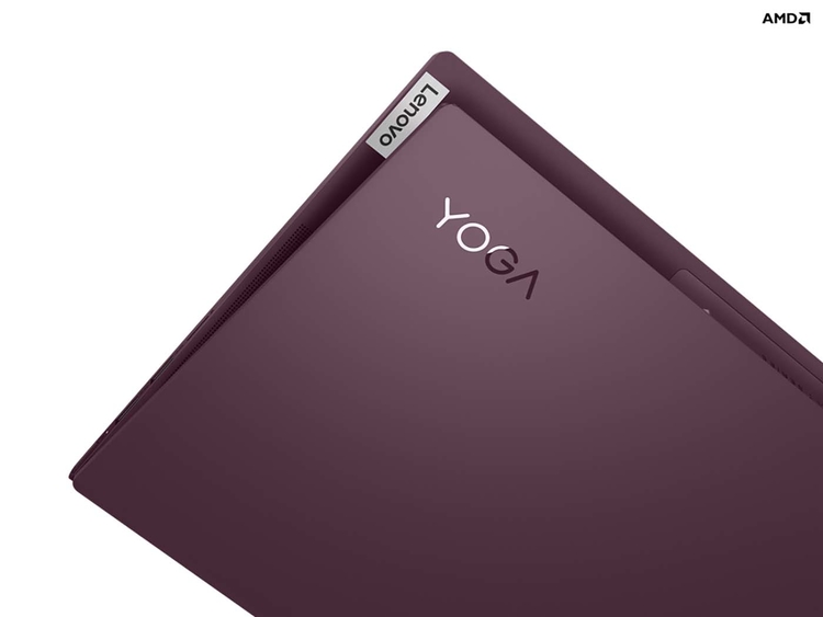 Portátil LENOVO Yoga Slim 7 14" Pulgadas Ryzen 5 8GB RAM Disco Sólido 512GB Morado