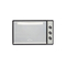 Horno de Empotrar HACEB 60cms Eléctrico ASF 60-36 120V Plateado Horno de Empotrar HACEB 60cms Eléctrico ASF 60-36 120V Plateado