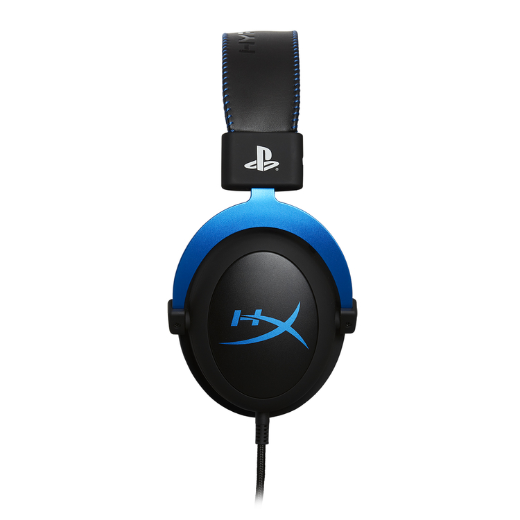 Audífonos de Diadema HYPERX Alámbricos On Ear Cloud PS4 Azul/Negro