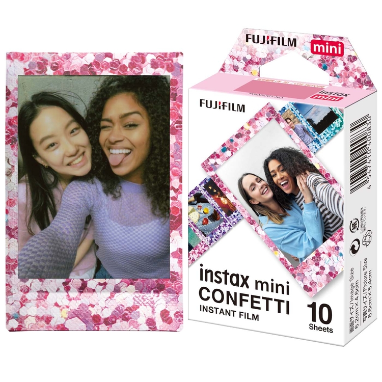 Papel Fuji INSTAX Mini Confeti X 10
