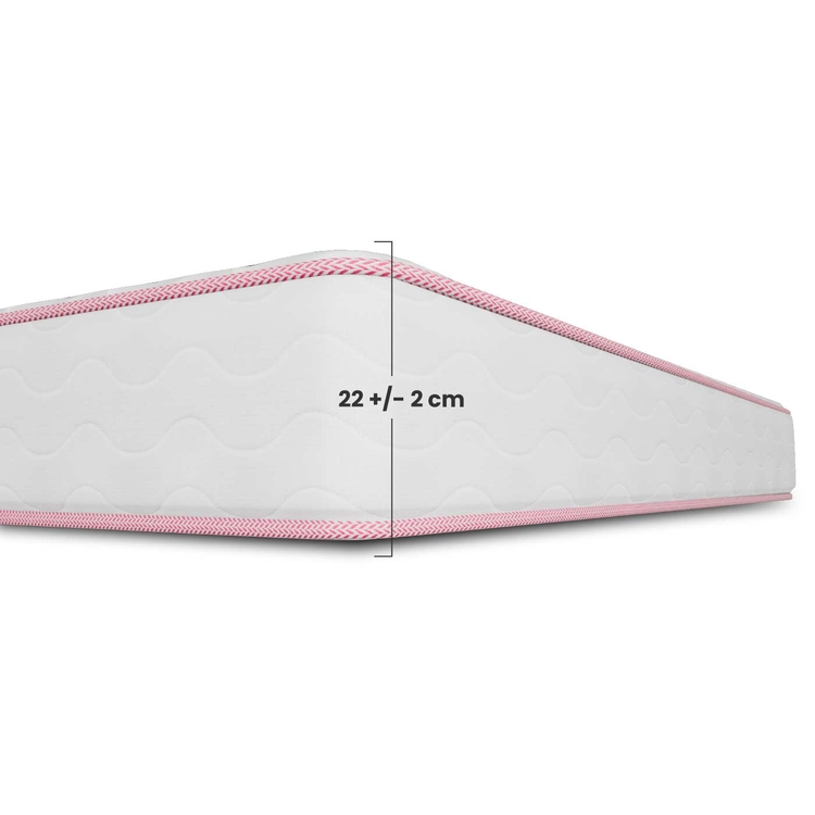 Colchón KLINE Resortado Semidoble Esencial Rous 120 x 190 cm