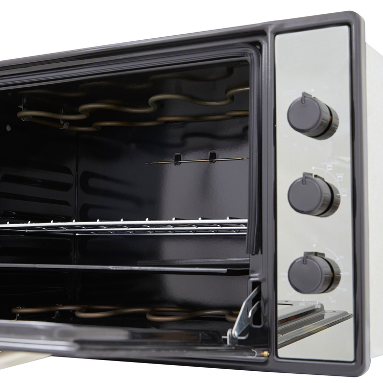 Horno de Empotrar HACEB 60cms Eléctrico ASF 60-36 120V Plateado