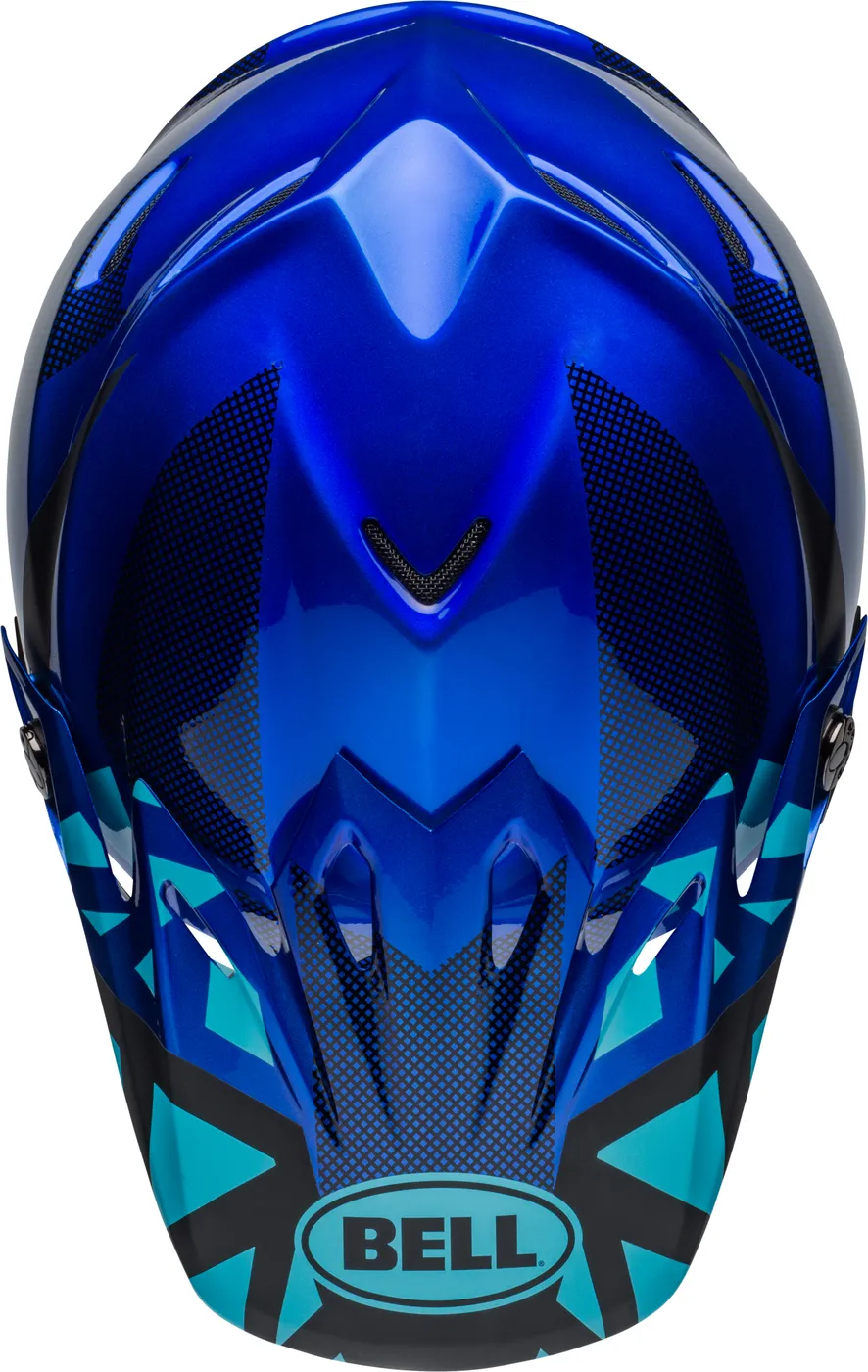 Casco Moto BELL Talla L MOTO 9 MIPS TREMOR Azul