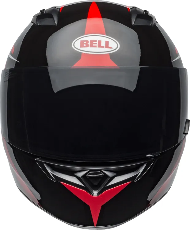 Casco Moto BELL Talla M QUALIFIER FLARE Negro Rojo