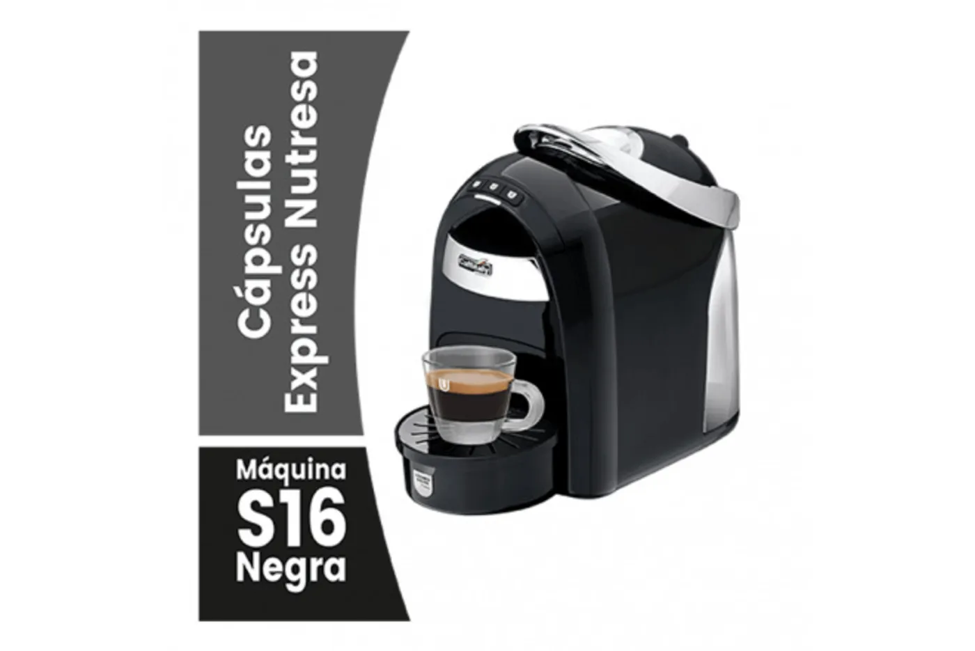 Máquina Café NUTRESA 14tazas EVA Negro