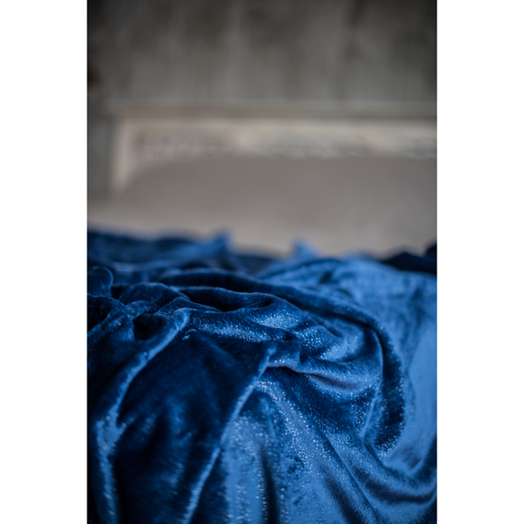 Cobija DISTRIHOGAR Shine F Azul 150 x 200 cm