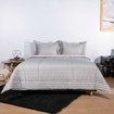 Comforter DISTRIHOGAR Semidoble 200 Hilos Gris - 