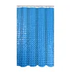 Cortina de Baño PVC 150x180 cm KLINE Azul - 