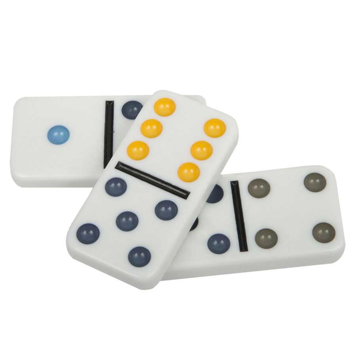 Juego de Mesa Domino Doble 6 Colores CARDINAL