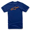 Camiseta Moto ALPINESTARS AGELESS Azul Naranja Talla M - 