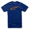 Camiseta Moto ALPINESTARS AGELESS Azul Naranja Talla M