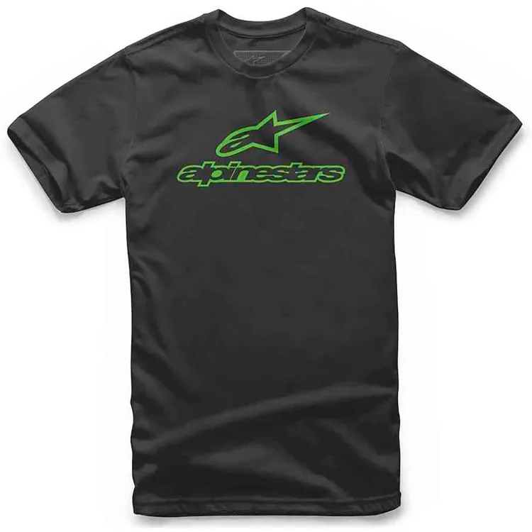Camiseta Moto ALPINESTARS ALWAYS Negro Verde Talla L