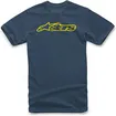 Camiseta Moto ALPINESTARS BLAZE Azul Amarillo Talla S - 