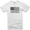 Camiseta Moto ALPINESTARS FLAG Blanco Talla L