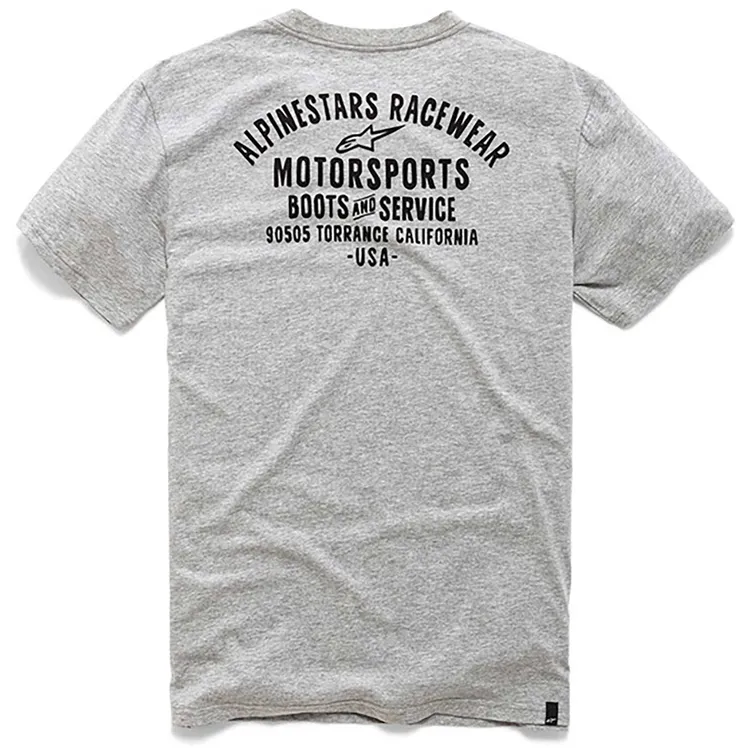Camiseta Moto ALPINESTARS SERVICE PREMIUM Gris Talla XL