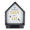 Portallaves Love Cat FREE HOME con 2 Ganchos COL735 - 