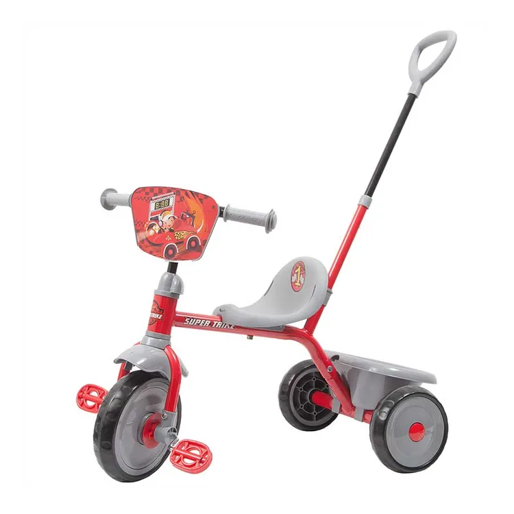 Triciclo Infantil Gris/Rojo CHEER WAY