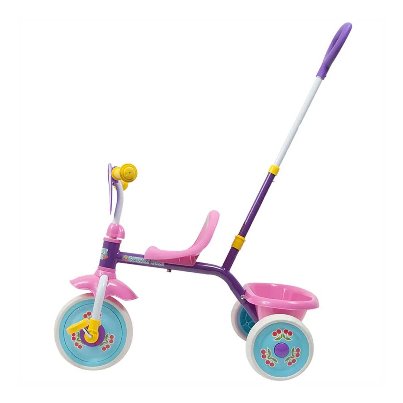 Triciclo Infantil Rosado/Morado CHEER WAY