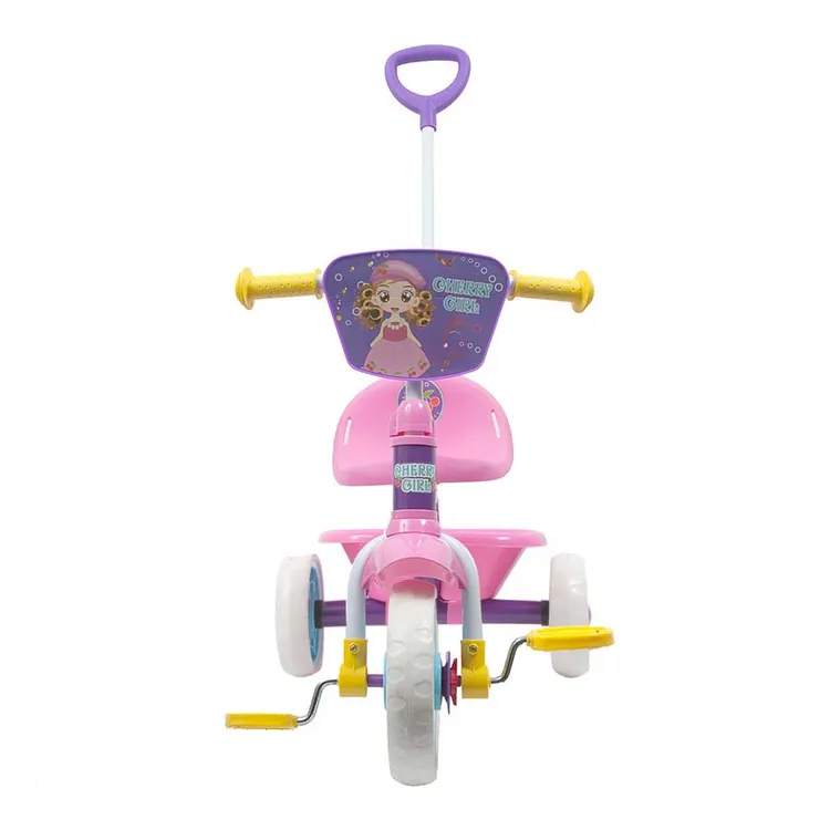 Triciclo Infantil Rosado/Morado CHEER WAY
