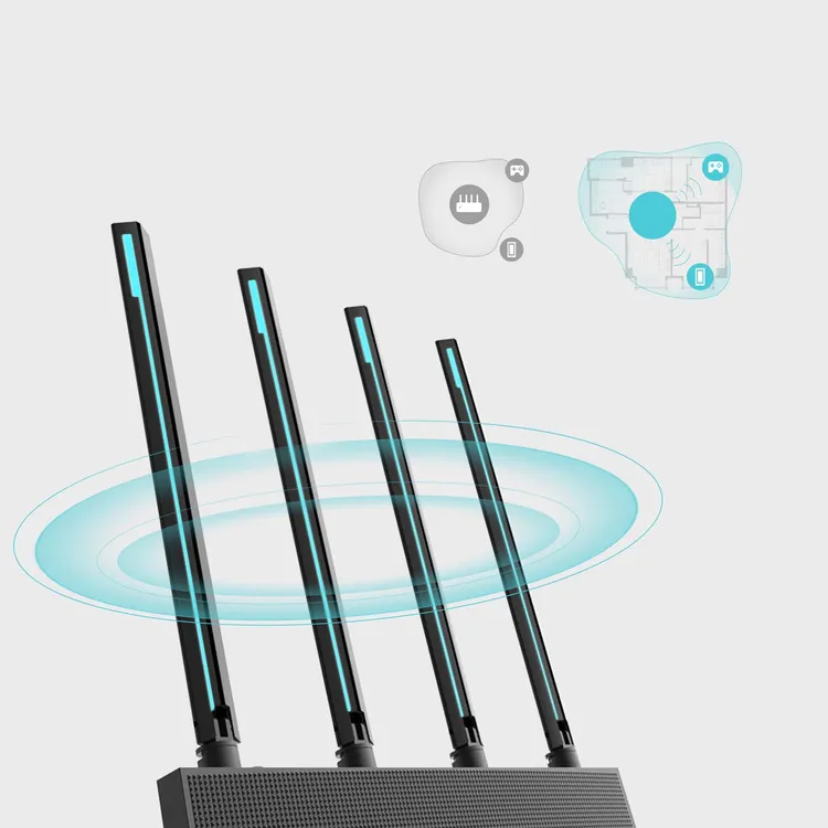 Router TP-LINK 4 Antenas AC1900Mbps MU-MIMO