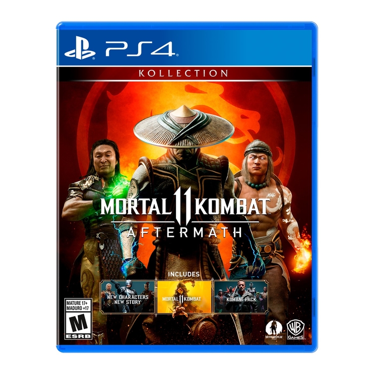Juego PLAYSTATION PS4 Mortal Kombat Aftermath - LATAM