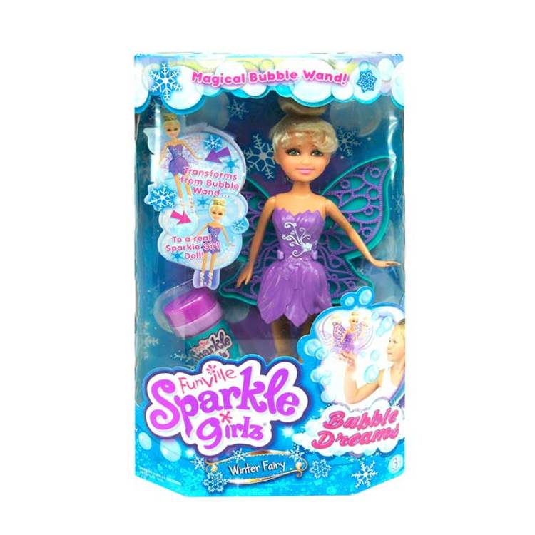 Muñeca con Burbujas SPARKLE GIRLZ