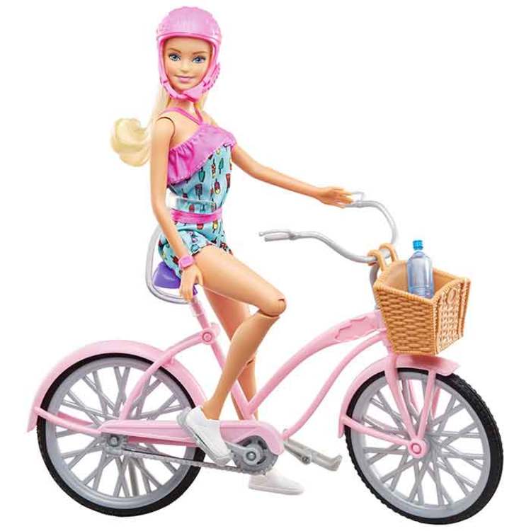 Muñeca BARBIE Paseo en Bicicleta MATTEL