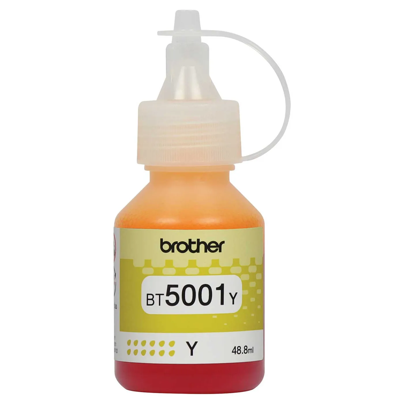 Botella de Tinta BROTHER BT5001Y Amarillo