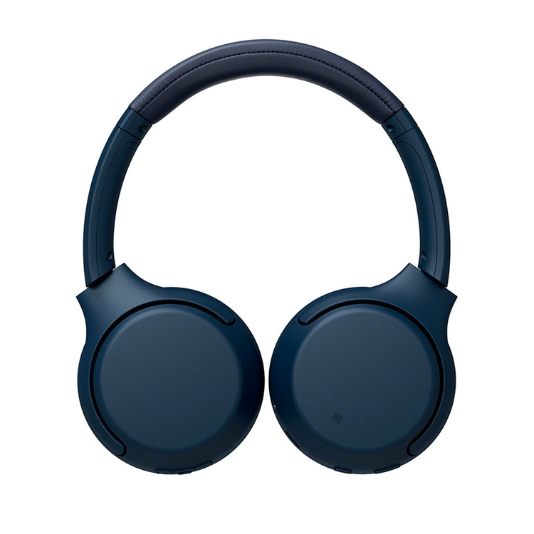 audífonos de diadema sony inalámbricos bluetooth over ear wh-xb700 azul