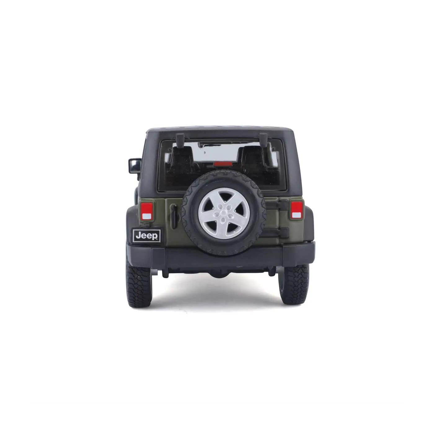 Carro de Juguete Trucks 2015 Jeep Wrangler Unlimited Verde 1:24 MAISTO