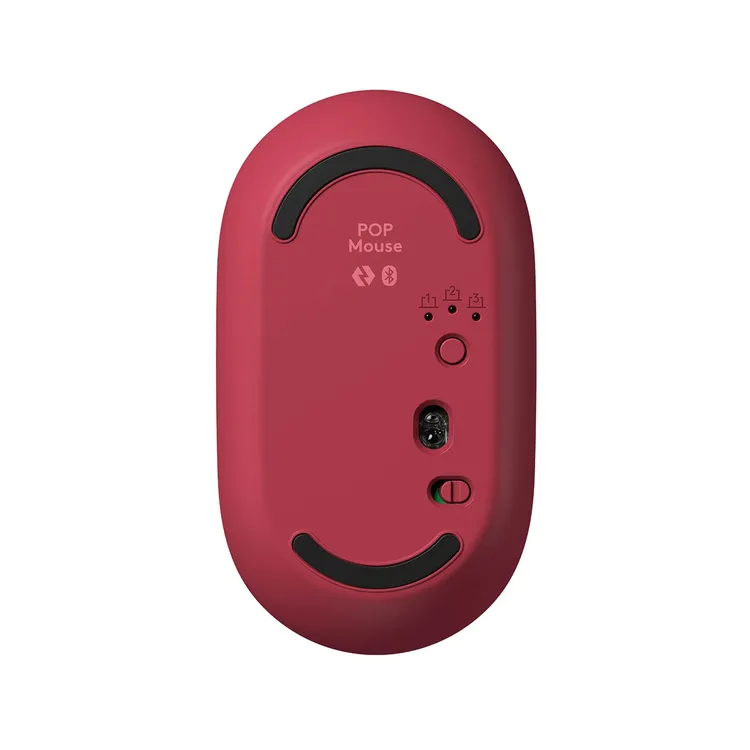 Mouse LOGITECH Inalámbrico| Bluetooth|Óptico POP Rosado