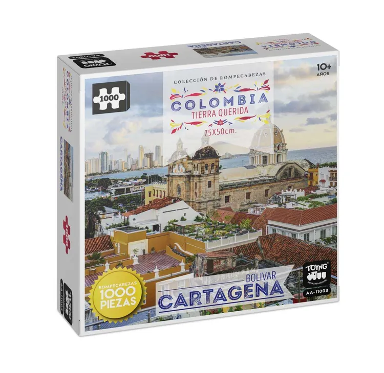 Rompecabezas 1000 Piezas Cartagena TOYNG