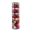 Bolas de Navidad JOY Rojo/Dorado Set x 50 - 8 cm - " Bolas de Navidad JOY Rojo/Dorado Set x 50 - 8 cm -