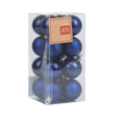 Bolas de Navidad JOY Azul Brillante/Mate Set x 16 - 4 cm - " Bolas de Navidad JOY Azul Brillante/Mate Set x 16 - 4 cm -