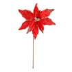 Adorno Navideño Rama Flor JOY Poinsettia Roja 55 cm - " Adorno Navideño Rama Flor JOY Poinsettia Roja 55 cm -