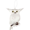 Adorno Navideño Colgante JOY Búho Blanco - " Adorno Navideño Colgante JOY Búho Blanco -