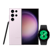 Celular SAMSUNG Galaxy S23Ultra 5G 256GB Rosado + Watch - 