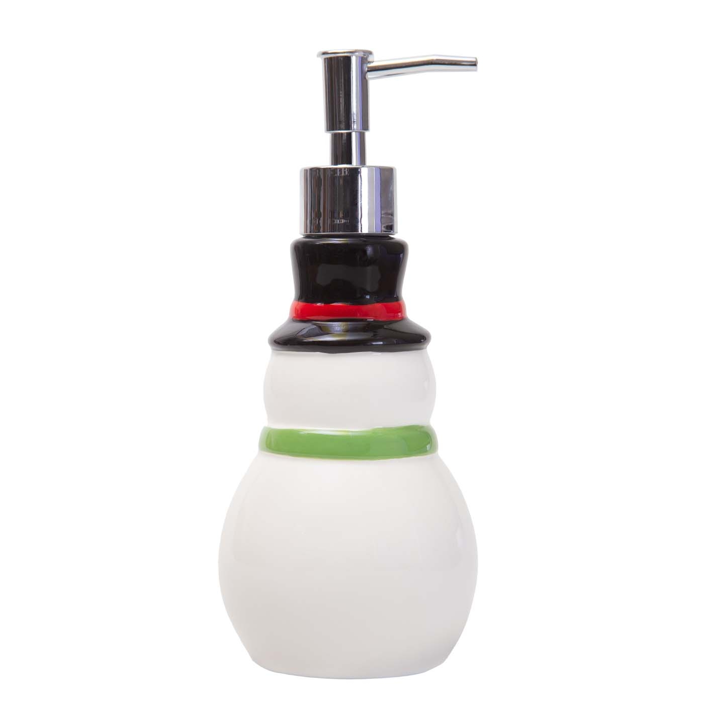 Dispensador de Jabón JOY Muñeco de Nieve Navidad Dispensador de Jabón JOY Muñeco de Nieve Navidad